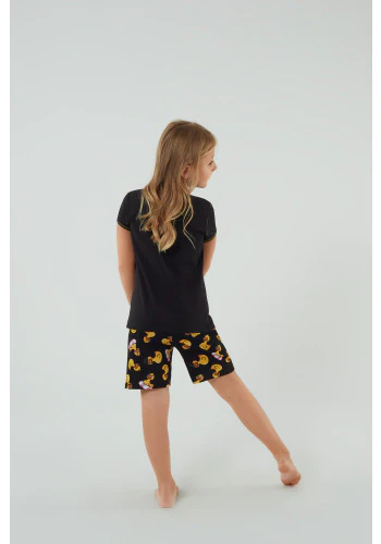 Anatre piżama dziewczęca krótki rękaw, krótkie spodnie
